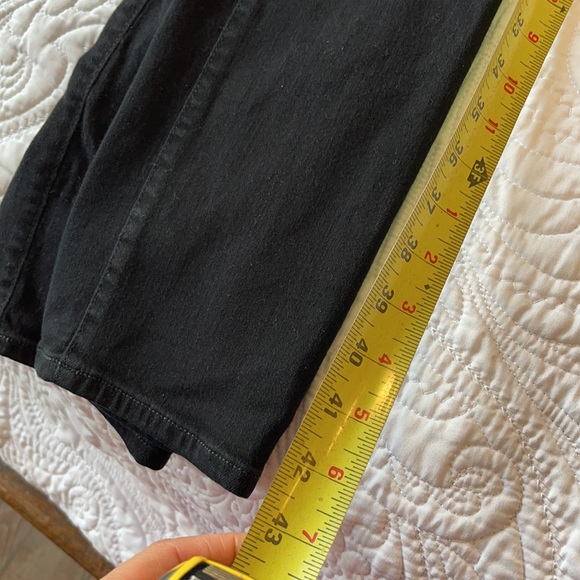 Goldsign Jeans size 30 solid black smooth comfy jean fabric - Picture 9 of 9